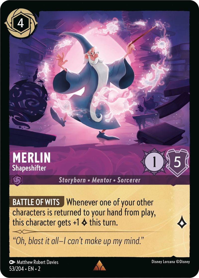Merlin - Shapeshifter (53/204) [Rise of the Floodborn] | Game Master's Emporium (The New GME)
