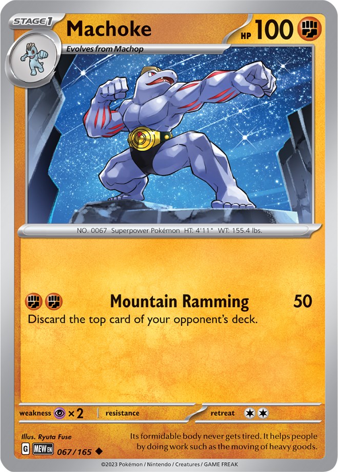 Machoke (067/165) [Scarlet & Violet 151] | Game Master's Emporium (The New GME)