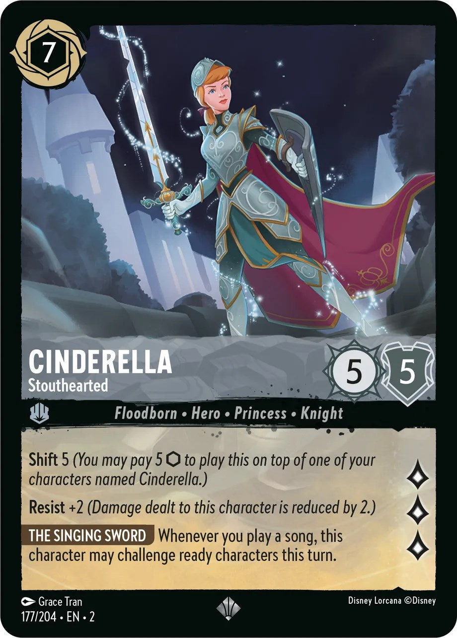 Cinderella - Stouthearted (177/204) [Rise of the Floodborn] | Game Master's Emporium (The New GME)