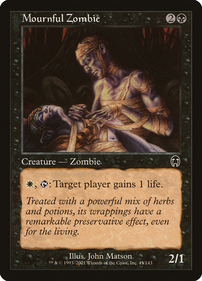 Mournful Zombie [Apocalypse] | Game Master's Emporium (The New GME)