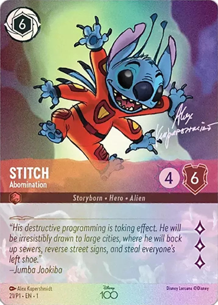 Stitch - Abomination (Enchanted) (21) [Disney100 Promos] | Game Master's Emporium (The New GME)