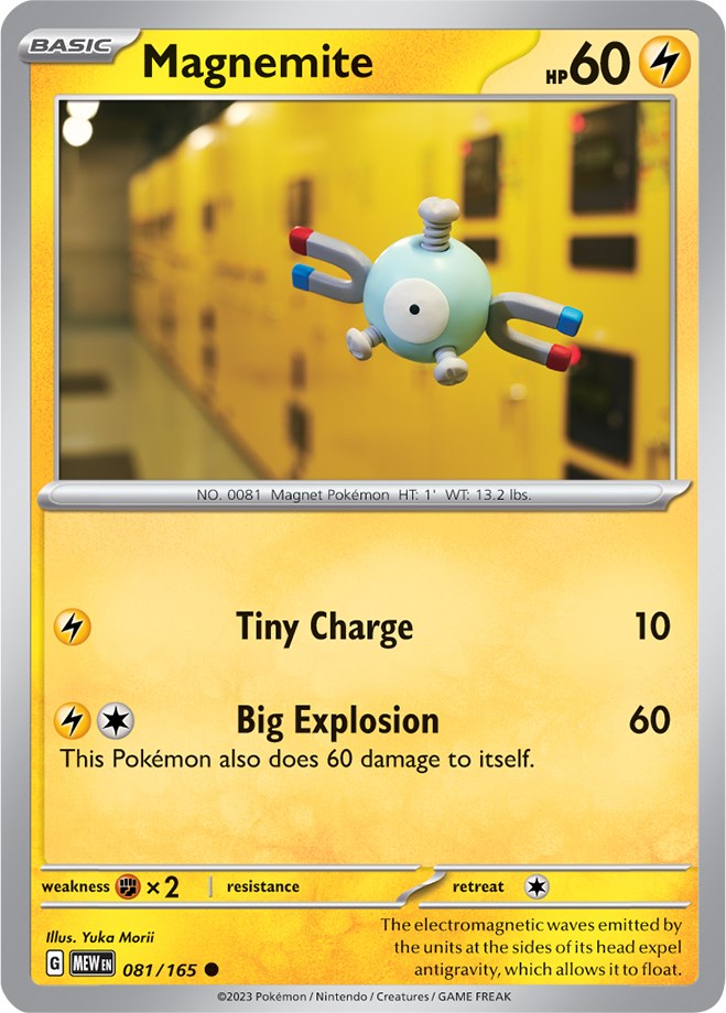 Magnemite (081/165) [Scarlet & Violet 151] | Game Master's Emporium (The New GME)