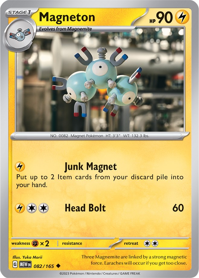 Magneton (082/165) [Scarlet & Violet 151] | Game Master's Emporium (The New GME)