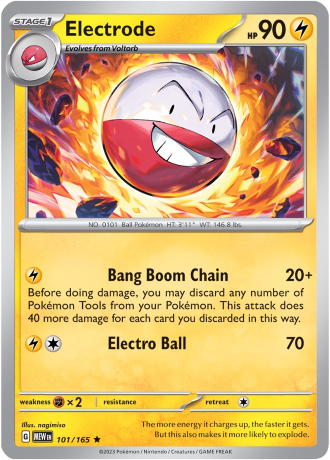 Electrode (101/165) [Scarlet & Violet 151] | Game Master's Emporium (The New GME)