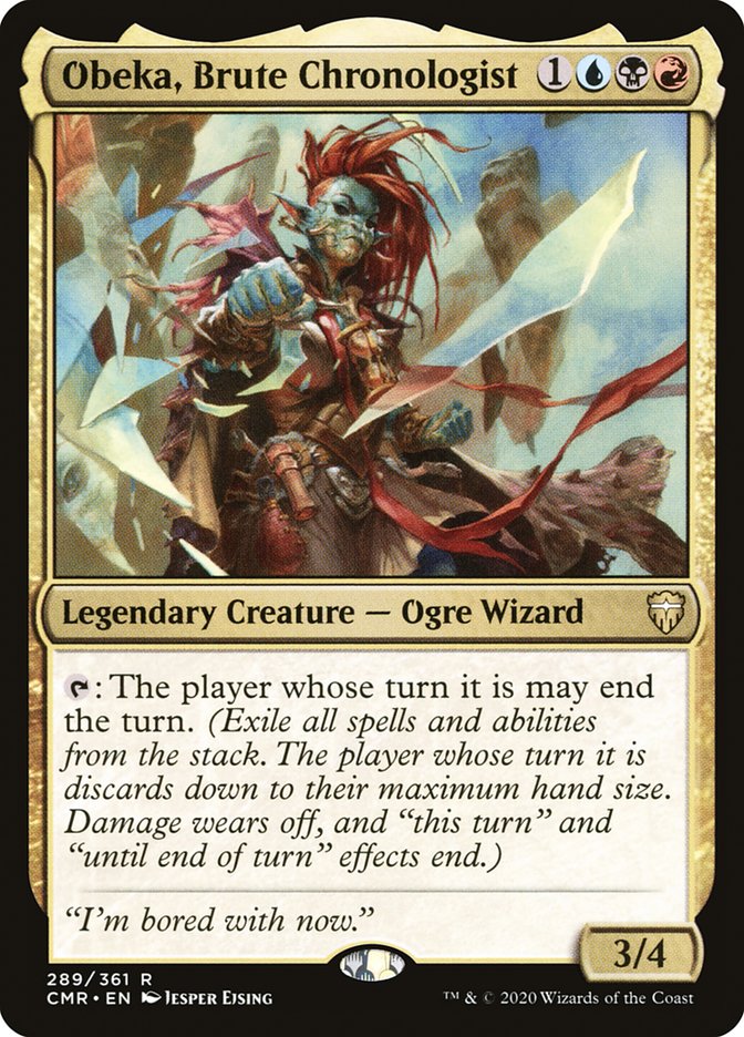 Obeka, Brute Chronologist [Commander Legends] | Game Master's Emporium (The New GME)