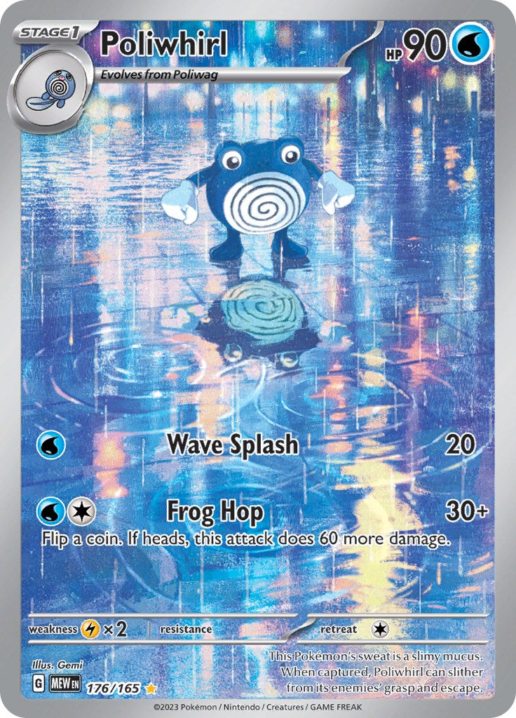 Poliwhirl (176/165) [Scarlet & Violet 151] | Game Master's Emporium (The New GME)