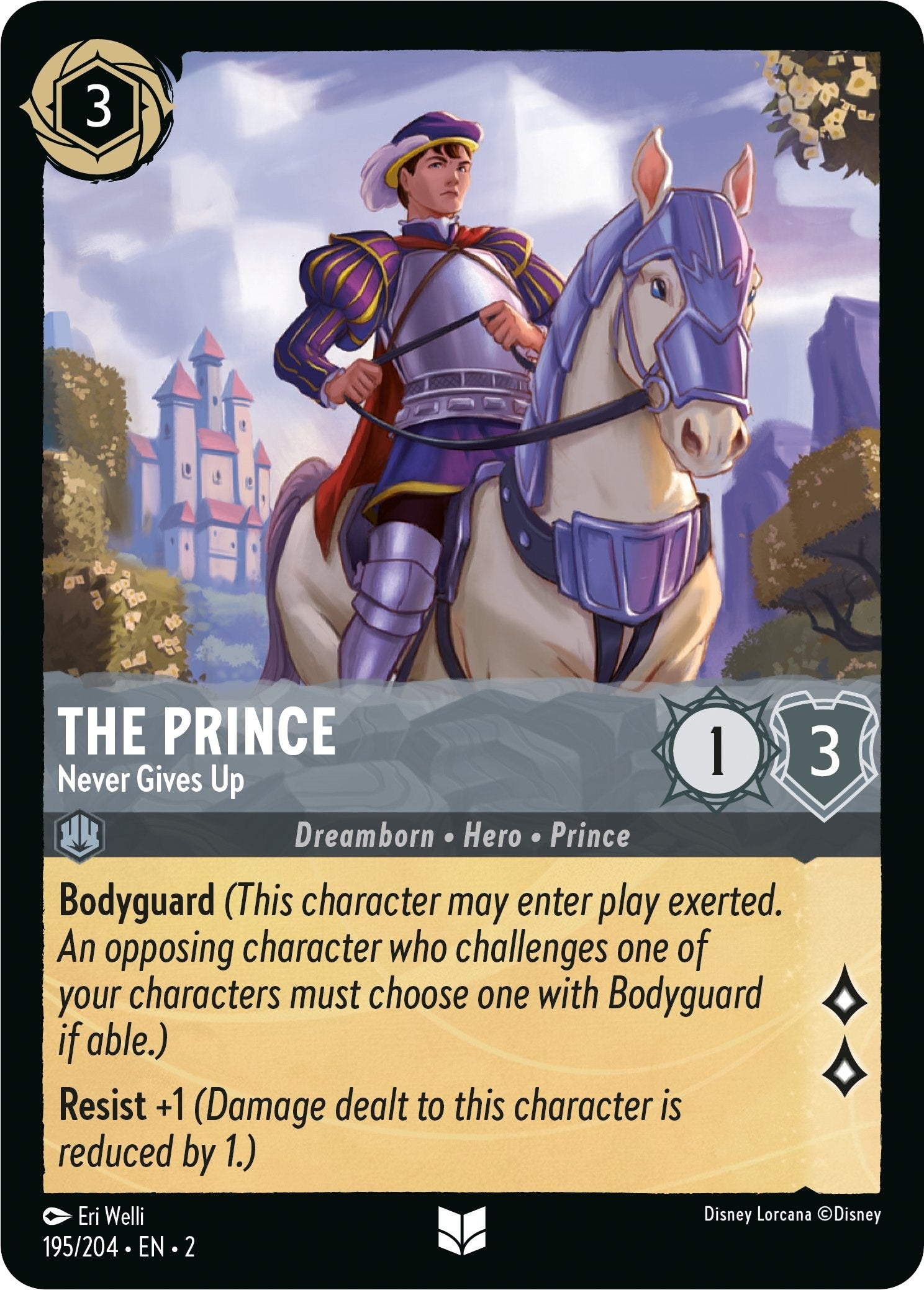 The Prince - Never Gives Up (195/204) [Rise of the Floodborn] | Game Master's Emporium (The New GME)