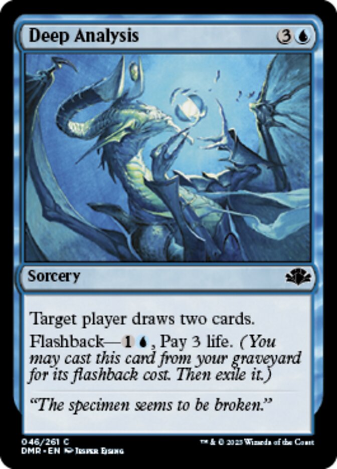 Deep Analysis [Dominaria Remastered] | Game Master's Emporium (The New GME)