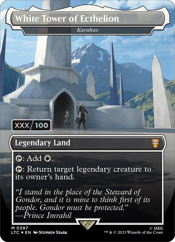 White Tower of Ecthelion - Karakas (Serialized) [The Lord of the Rings: Tales of Middle-Earth Commander] | Game Master's Emporium (The New GME)