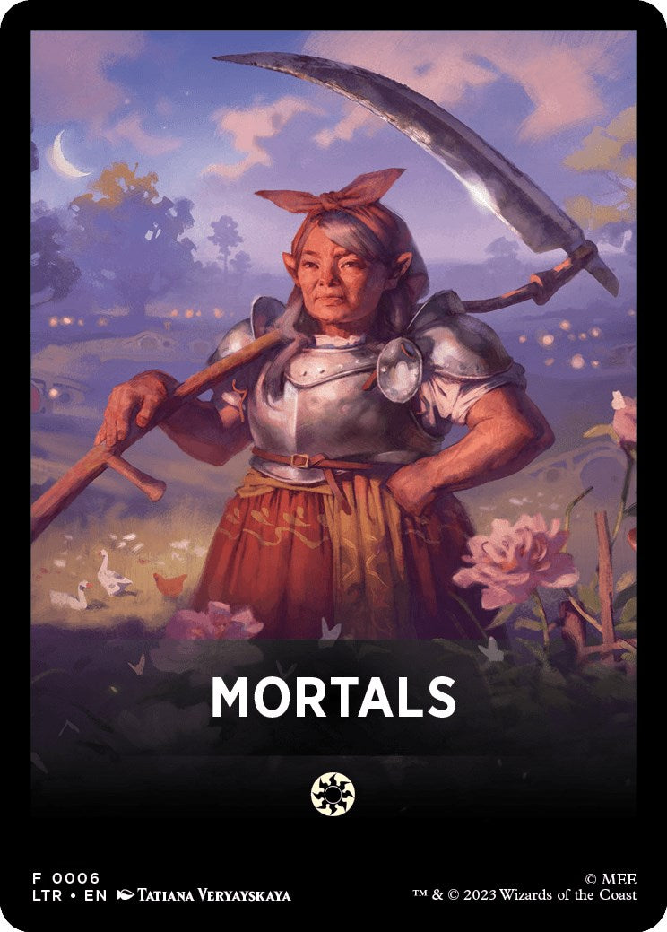 Mortals Theme Card [The Lord of the Rings: Tales of Middle-Earth] | Game Master's Emporium (The New GME)