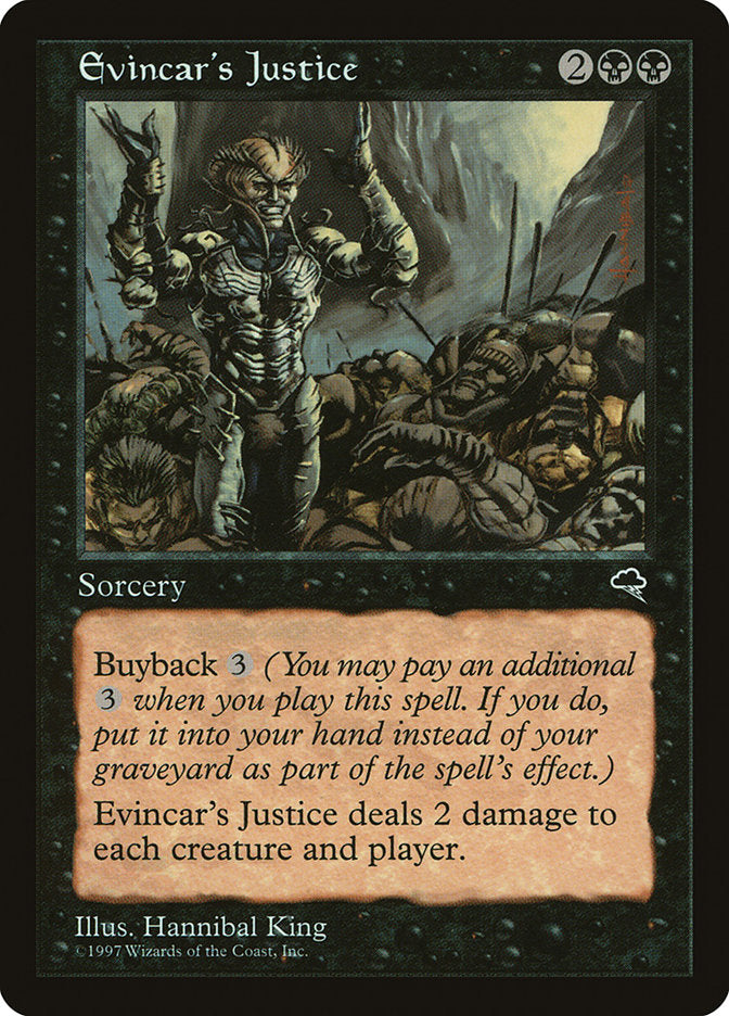 Evincar's Justice [Tempest] | Game Master's Emporium (The New GME)
