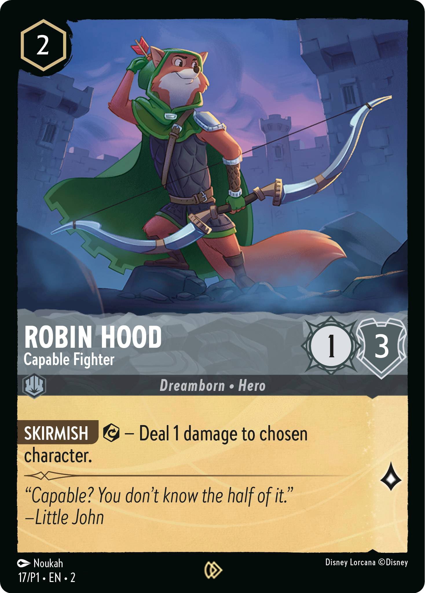 Robin Hood - Capable Fighter (17) [Promo Cards] | Game Master's Emporium (The New GME)