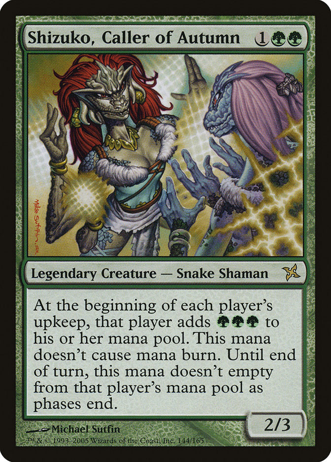 Shizuko, Caller of Autumn [Betrayers of Kamigawa] | Game Master's Emporium (The New GME)