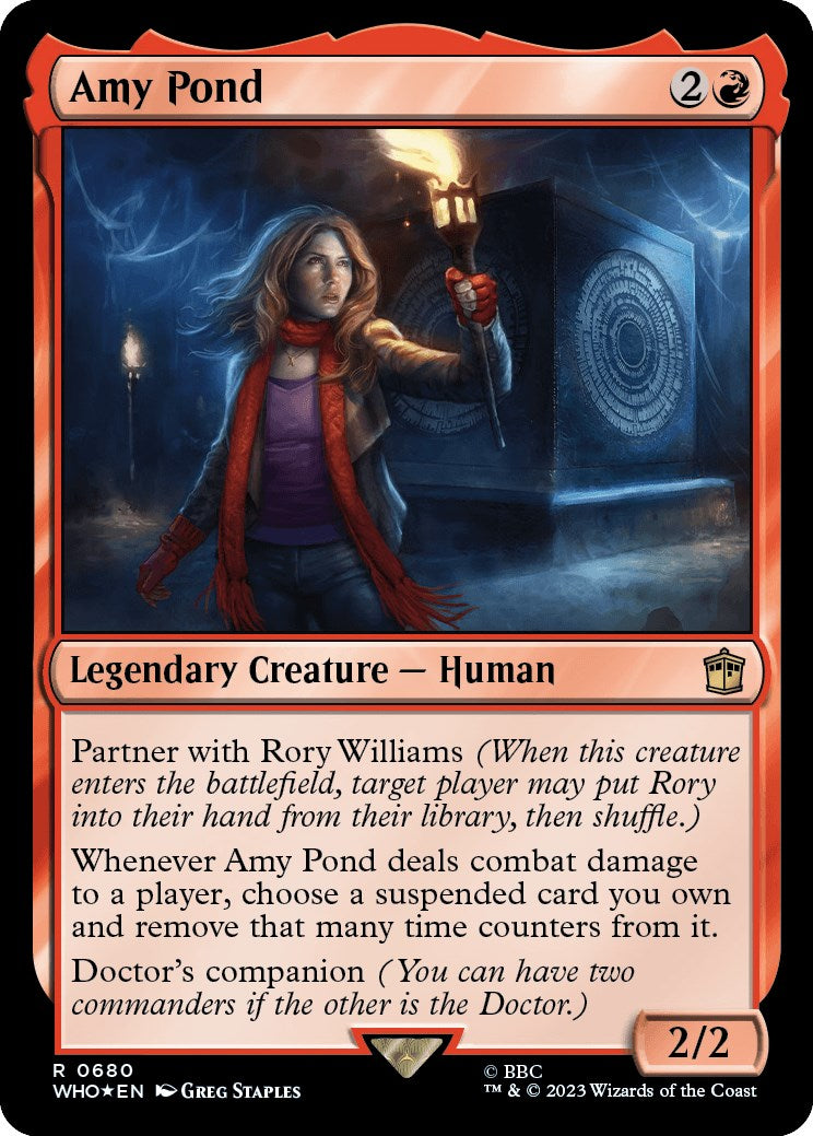 Amy Pond (Surge Foil) [Doctor Who] | Game Master's Emporium (The New GME)