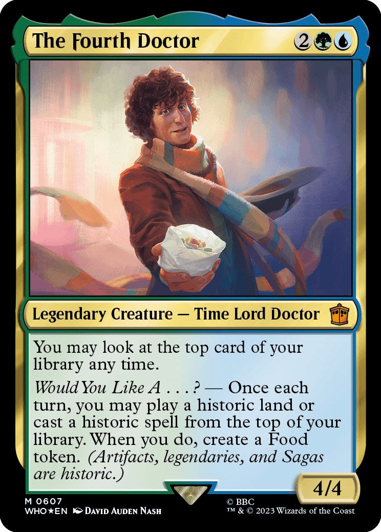 The Fourth Doctor (Surge Foil) [Doctor Who] | Game Master's Emporium (The New GME)