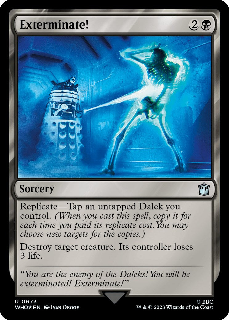 Exterminate! (Surge Foil) [Doctor Who] | Game Master's Emporium (The New GME)