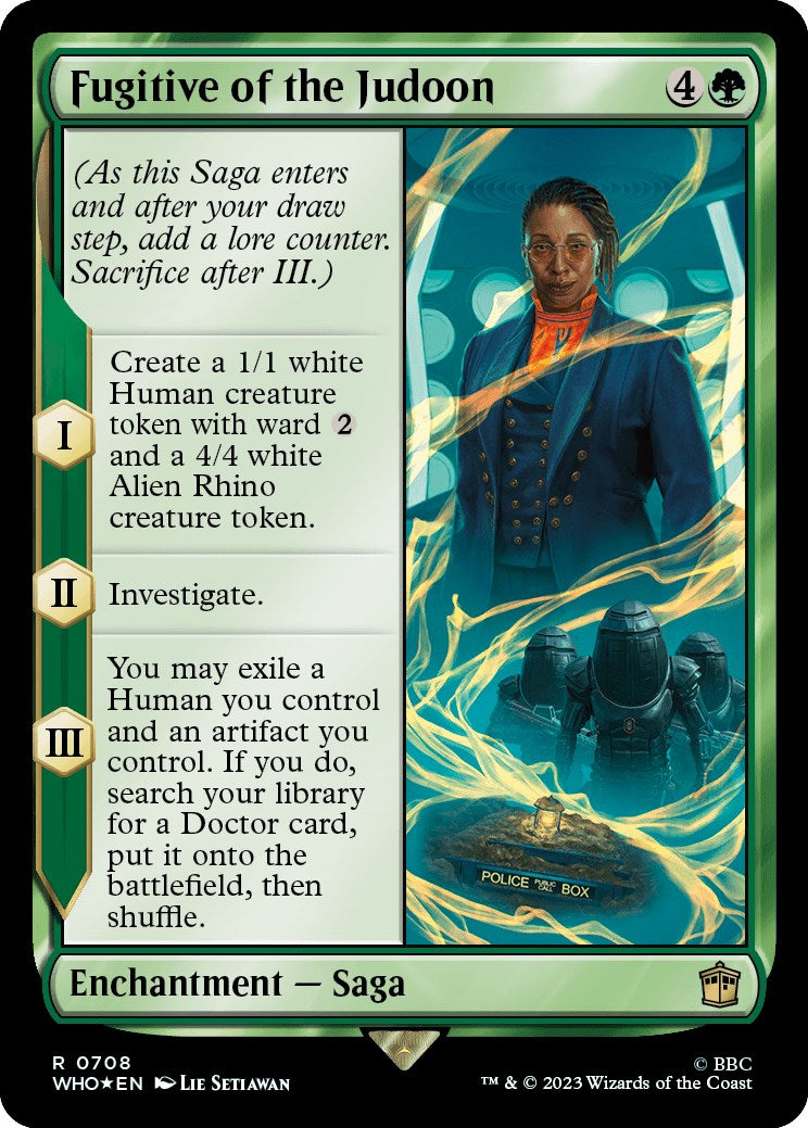 Fugitive of the Judoon (Surge Foil) [Doctor Who] | Game Master's Emporium (The New GME)