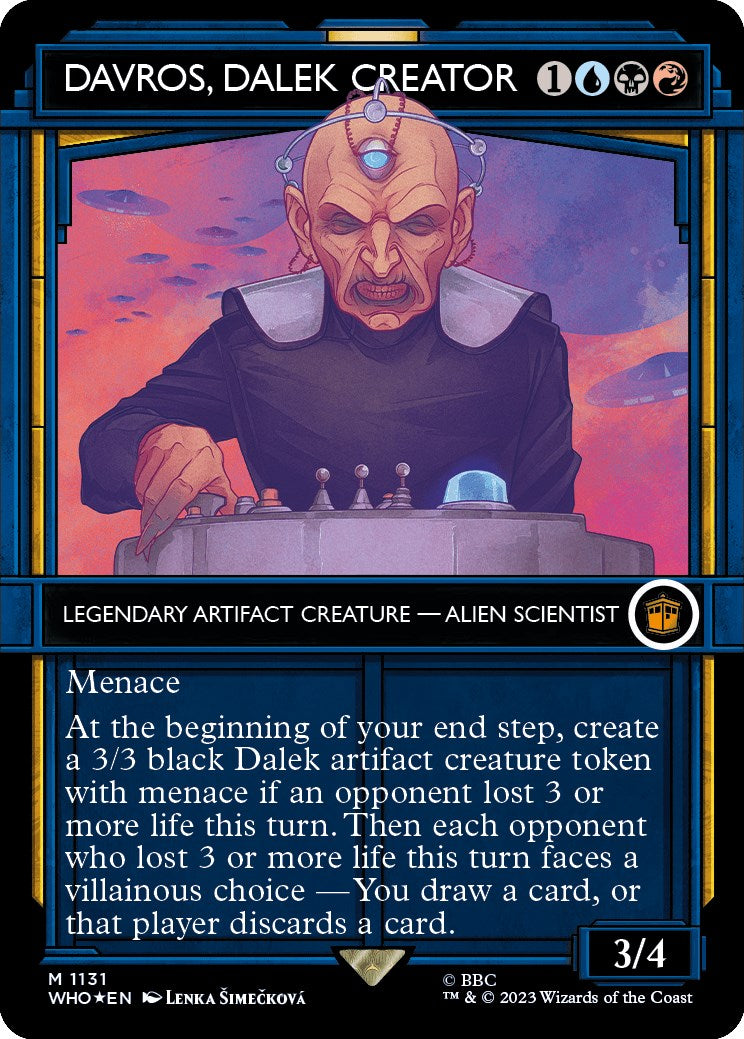 Davros, Dalek Creator (Showcase) (Surge Foil) [Doctor Who] | Game Master's Emporium (The New GME)