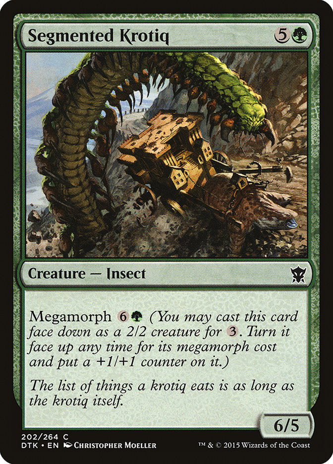 Segmented Krotiq [Dragons of Tarkir] | Game Master's Emporium (The New GME)