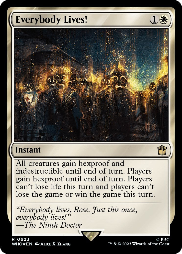 Everybody Lives! (Surge Foil) [Doctor Who] | Game Master's Emporium (The New GME)