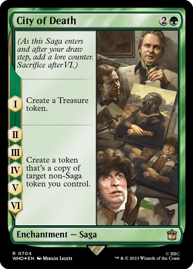 City of Death (Surge Foil) [Doctor Who] | Game Master's Emporium (The New GME)