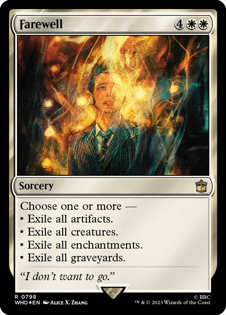 Farewell (Surge Foil) [Doctor Who] | Game Master's Emporium (The New GME)
