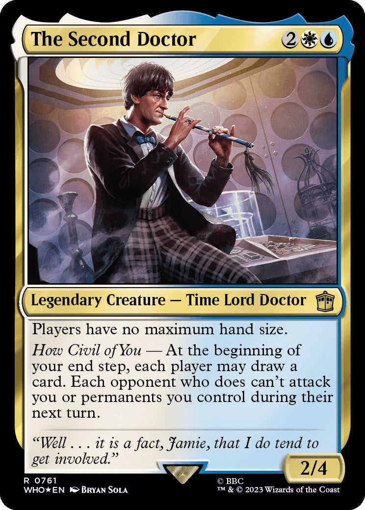 The Second Doctor (Surge Foil) [Doctor Who] | Game Master's Emporium (The New GME)
