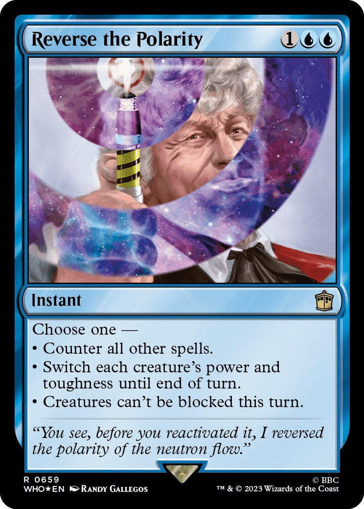 Reverse the Polarity (Surge Foil) [Doctor Who] | Game Master's Emporium (The New GME)