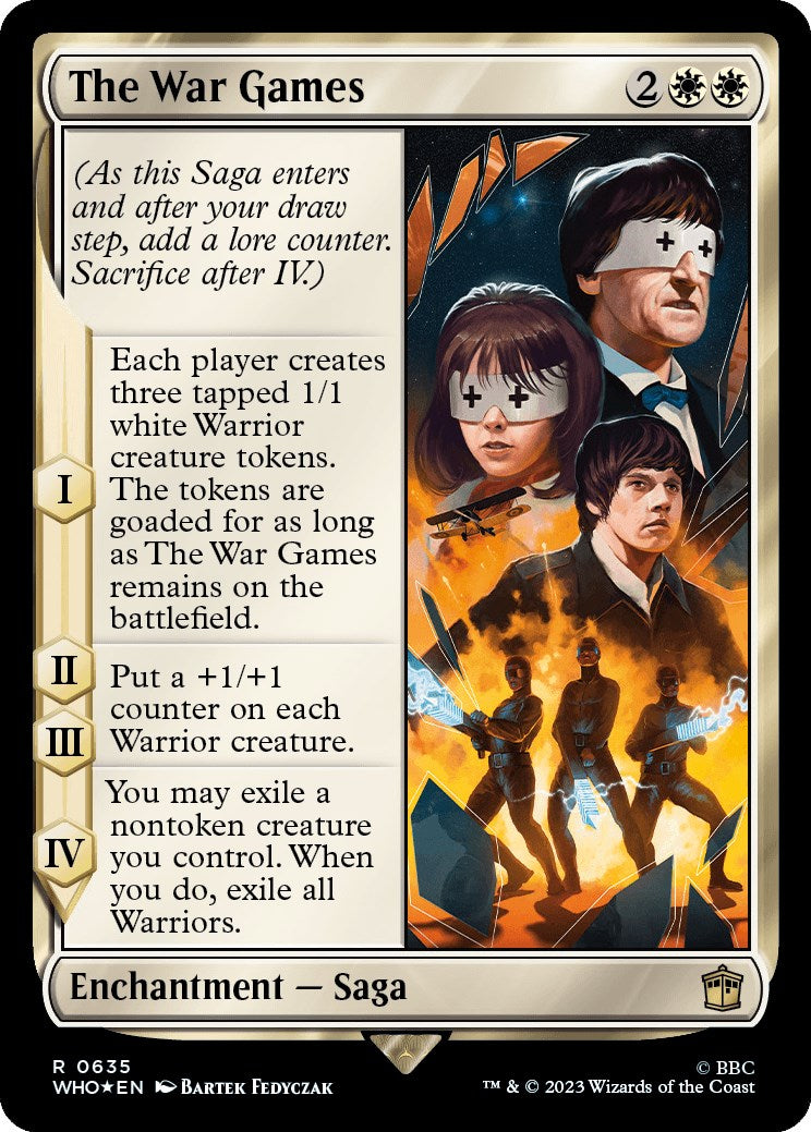 The War Games (Surge Foil) [Doctor Who] | Game Master's Emporium (The New GME)