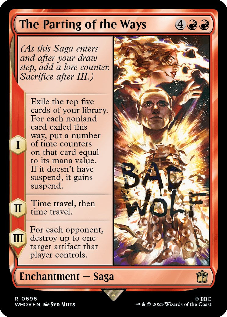 The Parting of the Ways (Surge Foil) [Doctor Who] | Game Master's Emporium (The New GME)