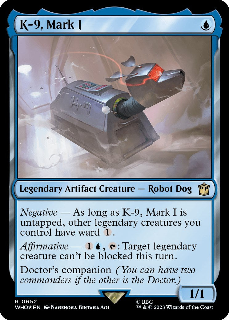 K-9, Mark I (Surge Foil) [Doctor Who] | Game Master's Emporium (The New GME)