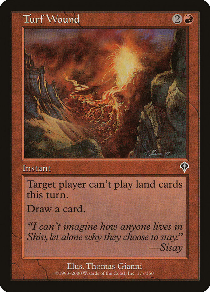 Turf Wound [Invasion] | Game Master's Emporium (The New GME)