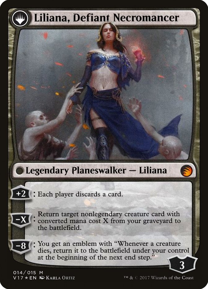 Liliana, Heretical Healer // Liliana, Defiant Necromancer [From the Vault: Transform] | Game Master's Emporium (The New GME)