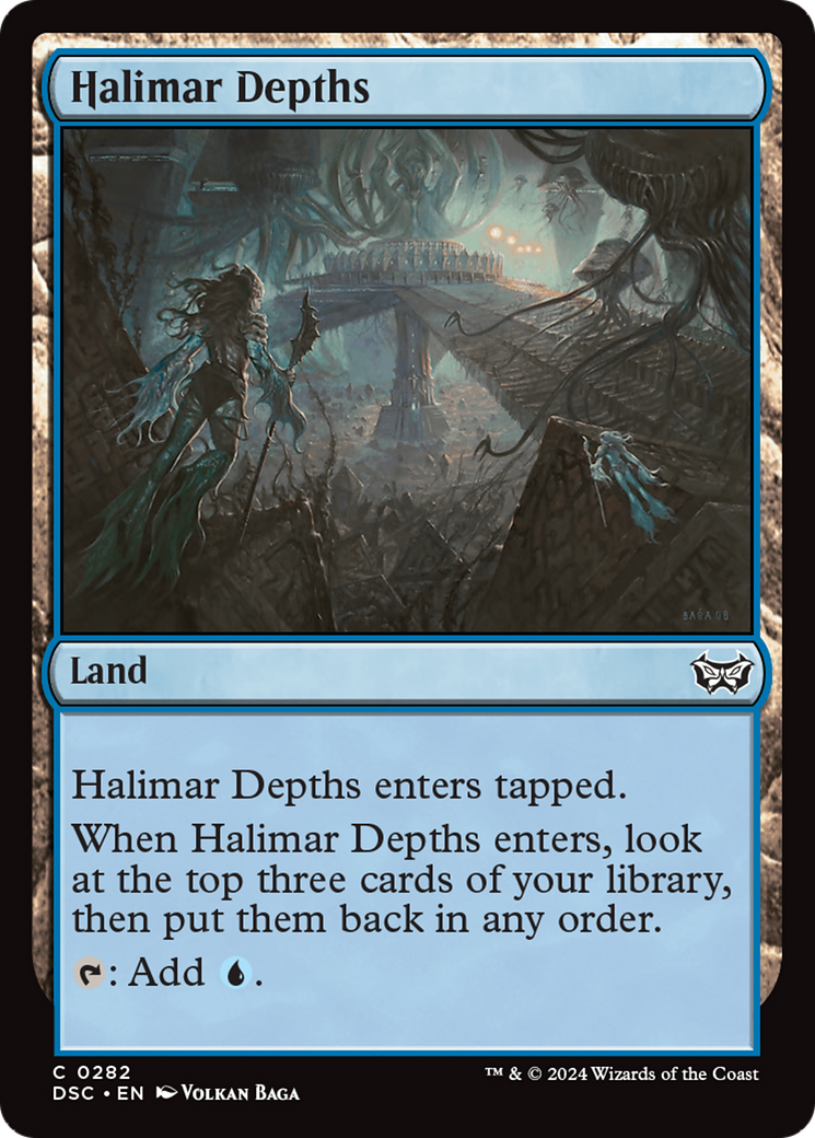 Halimar Depths [Duskmourn: House of Horror Commander] | Game Master's Emporium (The New GME)