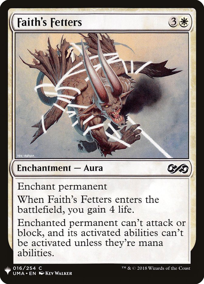 Faith's Fetters [Mystery Booster] | Game Master's Emporium (The New GME)