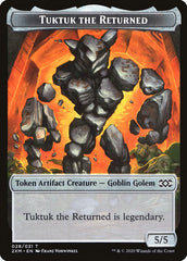 Ooze // Tuktuk the Returned Double-Sided Token [Double Masters Tokens] | Game Master's Emporium (The New GME)