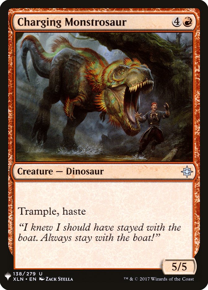 Charging Monstrosaur [Mystery Booster] | Game Master's Emporium (The New GME)
