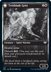 Twinblade Geist // Twinblade Invocation [Innistrad: Double Feature] | Game Master's Emporium (The New GME)