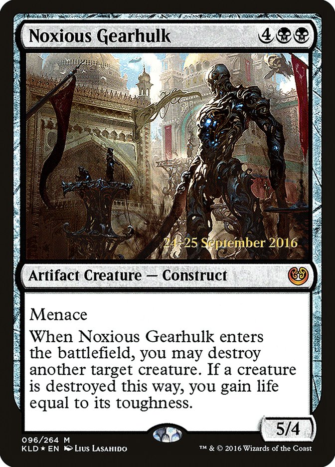 Noxious Gearhulk [Kaladesh Prerelease Promos] | Game Master's Emporium (The New GME)