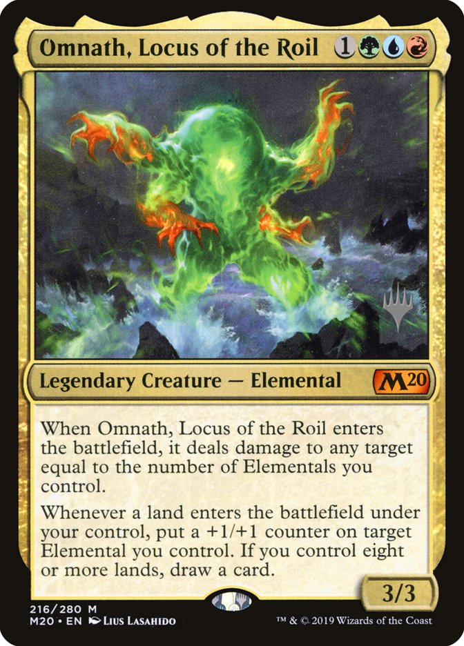 Omnath, Locus of the Roil (Promo Pack) [Core Set 2020 Promos] | Game Master's Emporium (The New GME)