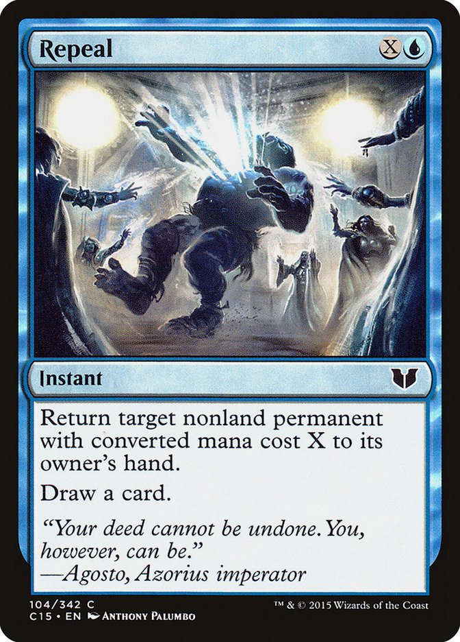 Repeal [Commander 2015] | Game Master's Emporium (The New GME)