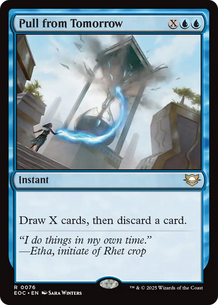 Pull from Tomorrow [Edge of Eternities Commander] | Game Master's Emporium (The New GME)
