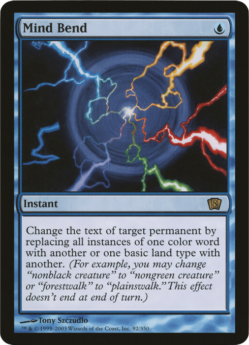 Mind Bend (Oversized) [Eighth Edition Box Topper] | Game Master's Emporium (The New GME)