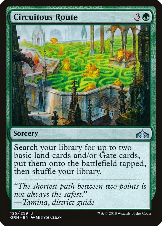 Circuitous Route [Guilds of Ravnica] | Game Master's Emporium (The New GME)