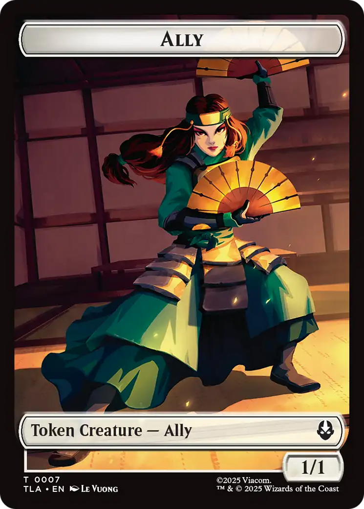 Ally (0007) // Spirit Double-Sided Token [Avatar: The Last Airbender Tokens] | Game Master's Emporium (The New GME)