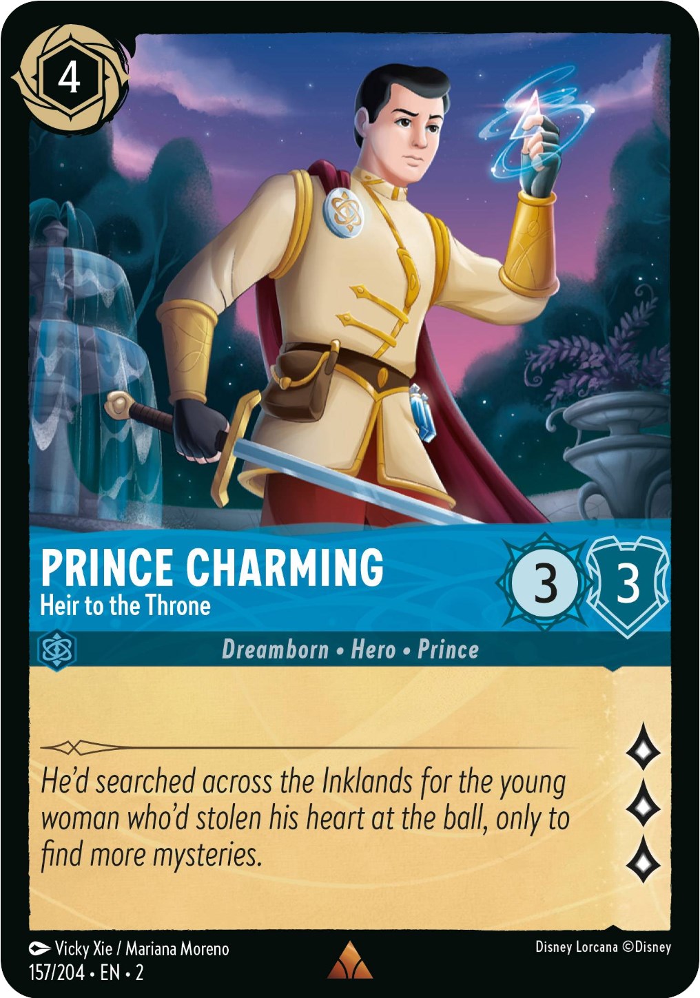 Prince Charming - Heir to the Throne (157/204) [Rise of the Floodborn] | Game Master's Emporium (The New GME)