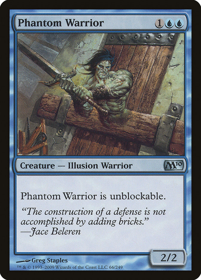 Phantom Warrior [Magic 2010] | Game Master's Emporium (The New GME)