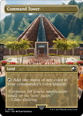 Command Tower // Command Tower (Borderless) [Jurassic World Collection] | Game Master's Emporium (The New GME)