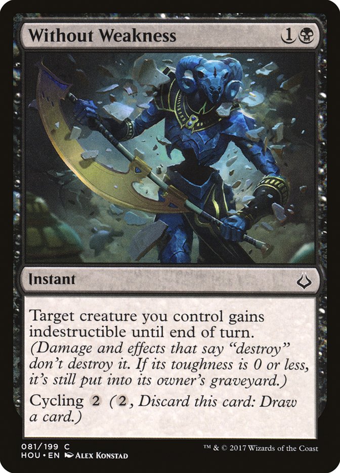 Without Weakness [Hour of Devastation] | Game Master's Emporium (The New GME)