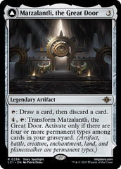 Matzalantli, the Great Door // The Core [The Lost Caverns of Ixalan] | Game Master's Emporium (The New GME)